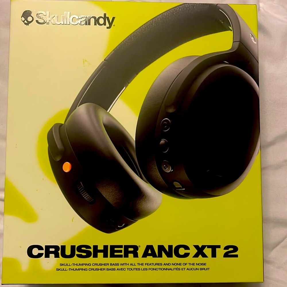 Skullcandy headphones crusher ANCXT2,